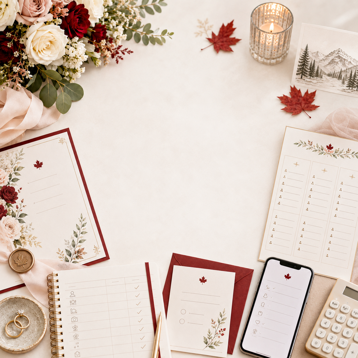 Seating Charts, Guest Photos & Group Texts: How Canadian Couples Are Simplifying Wedding Day Logistics