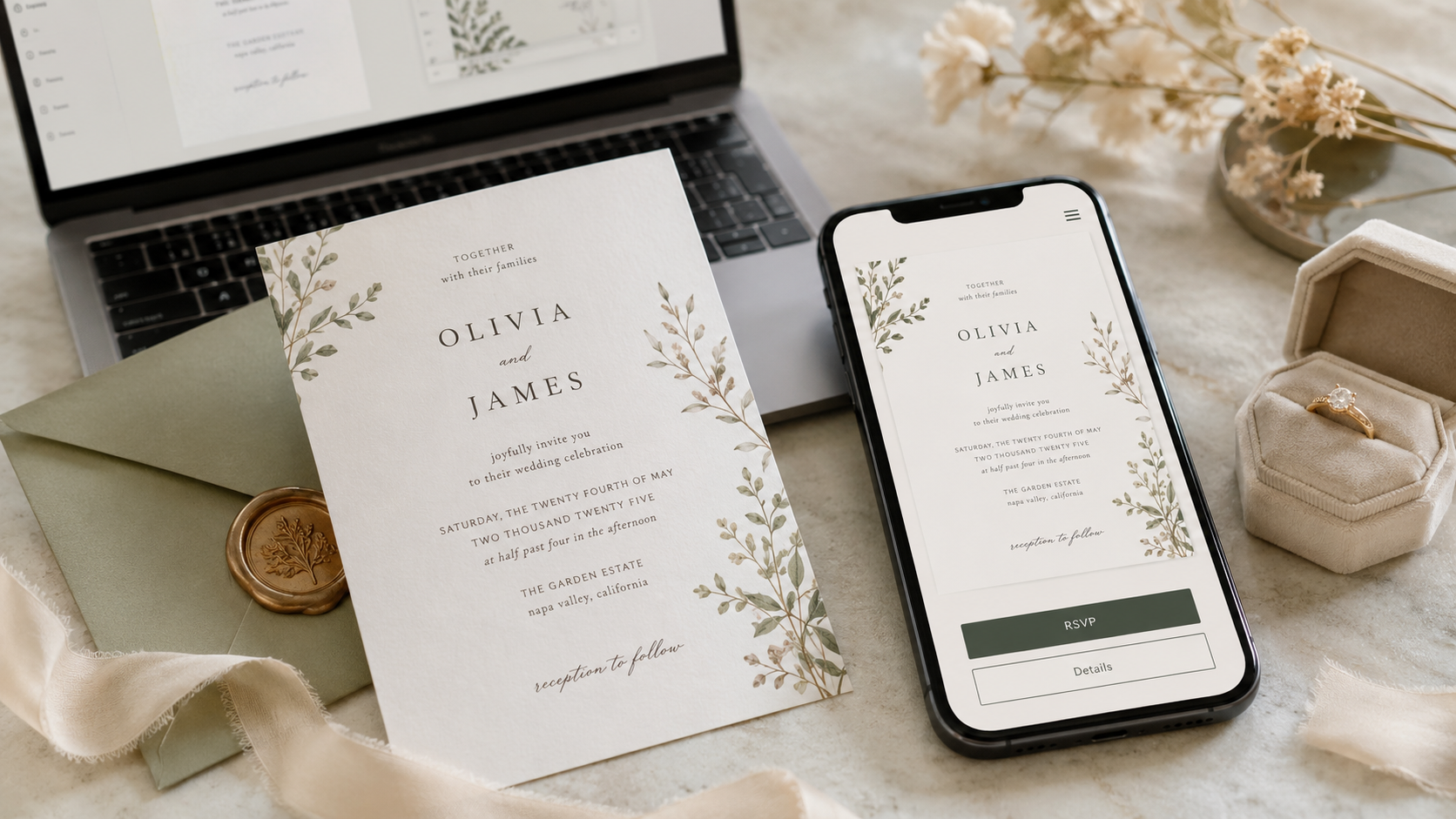 Designed Your Invitation Somewhere Else? Now You Can Use It on MapleVow