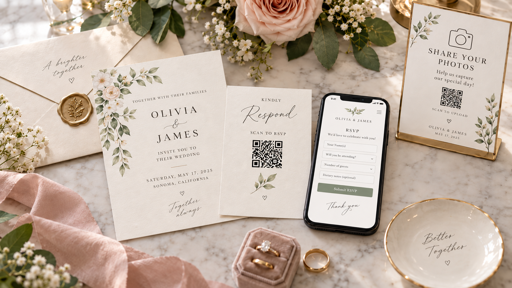 Wedding QR Codes: How to Use Them for RSVPs, Photos and Guest Check-In 